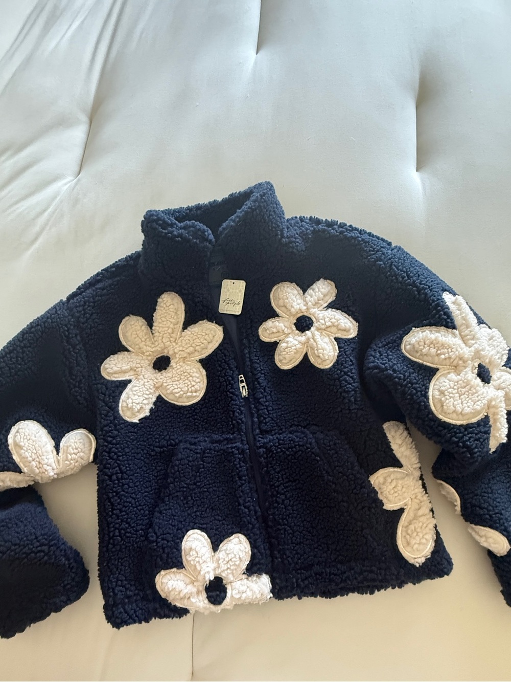 Free People Navy Women's Jacket XS